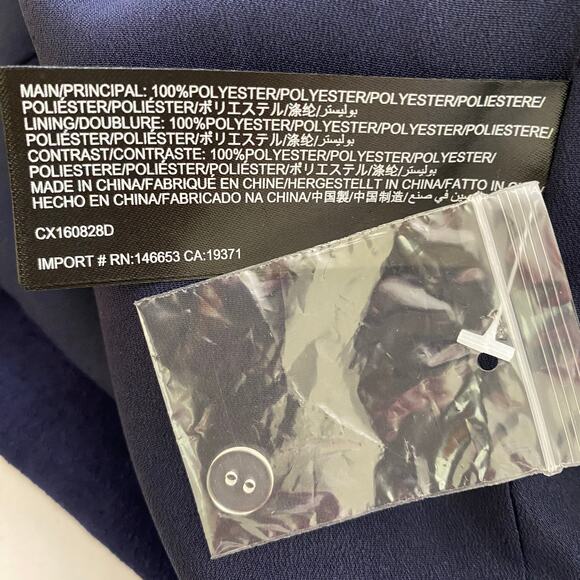 C/MEO Collective Navy Strapless Midi Dress - Picture 11 of 14